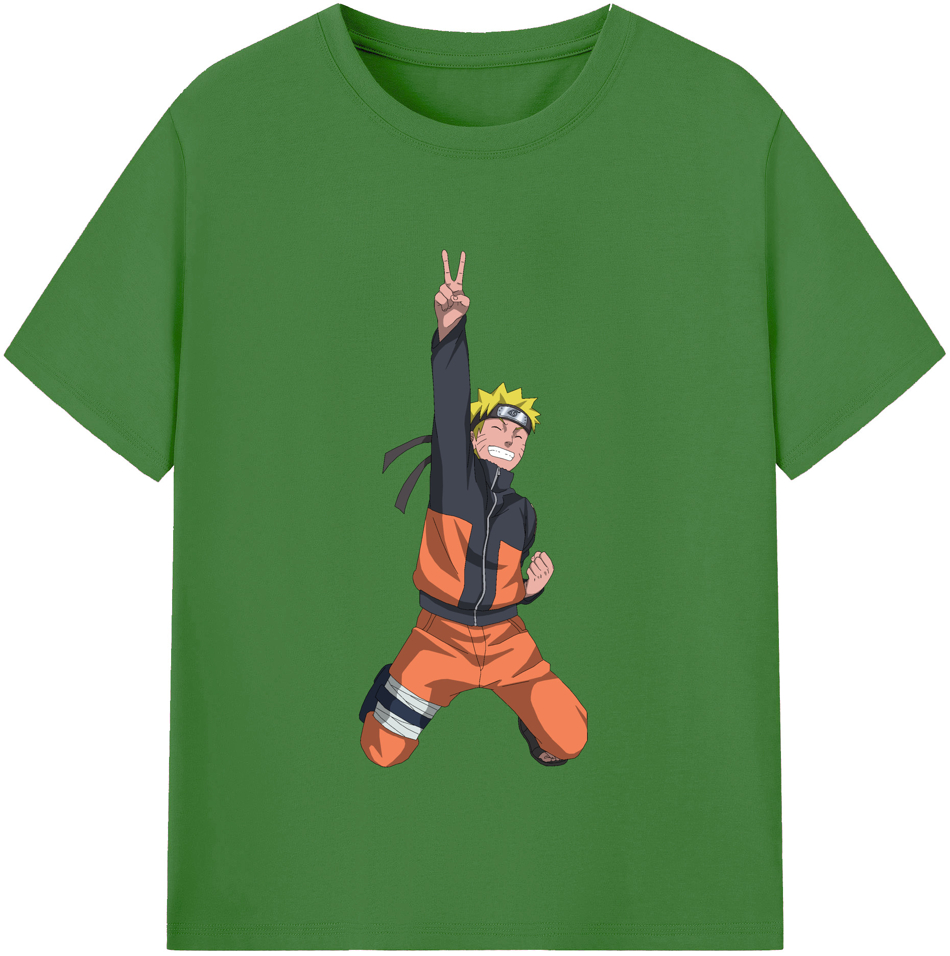 （画像用） NARUTO -ナルト- うずまき ナルト Uzumaki Naruto レディースカジュアルプリントTシャツ（綿100％）